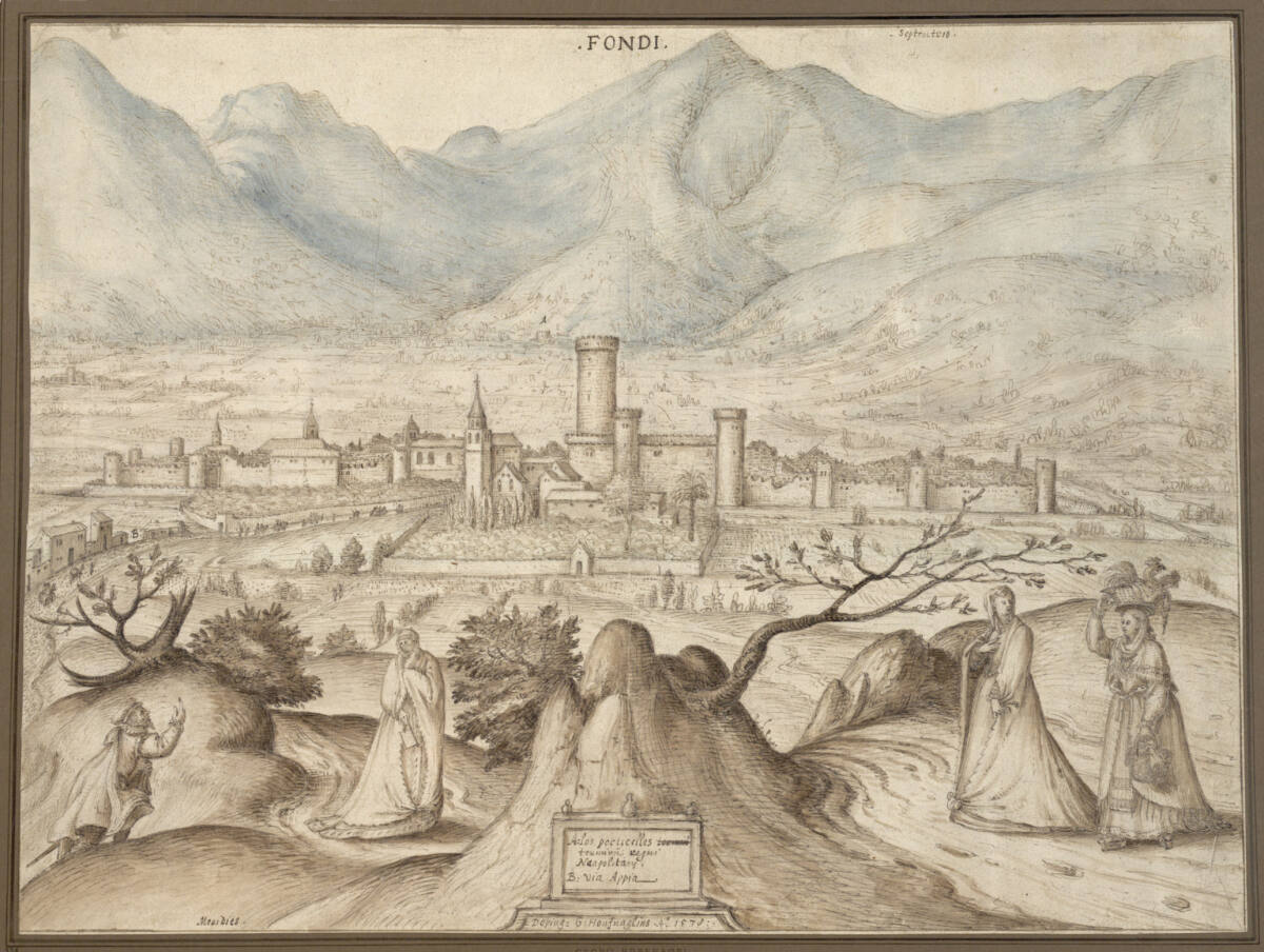 Fondi, Joris Hoefnagel, 1578