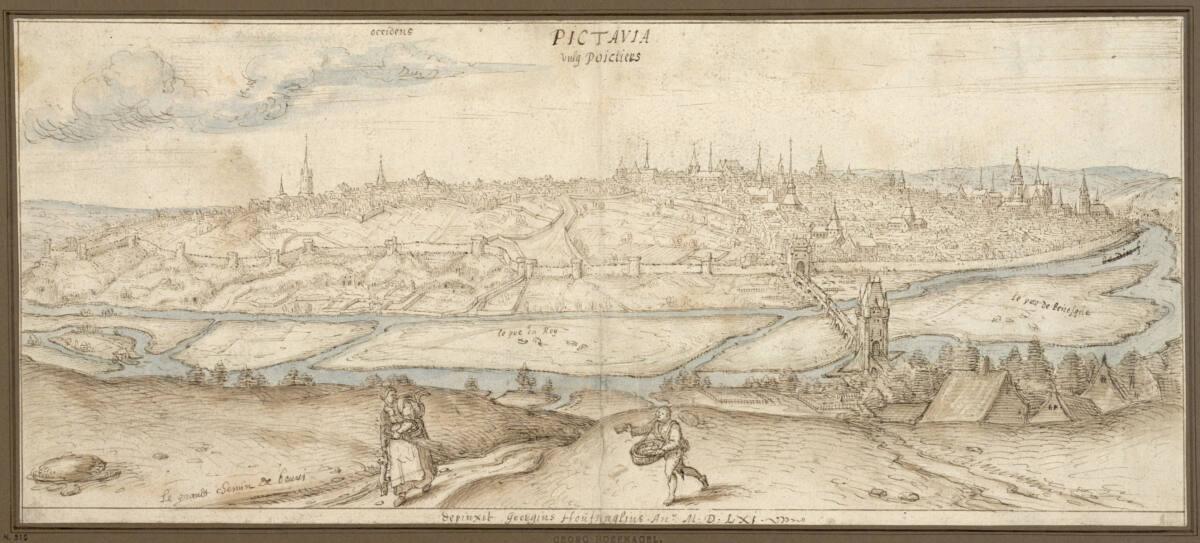 Joris Hoefnagel, Poitiers, Inv. Nr.: 22417