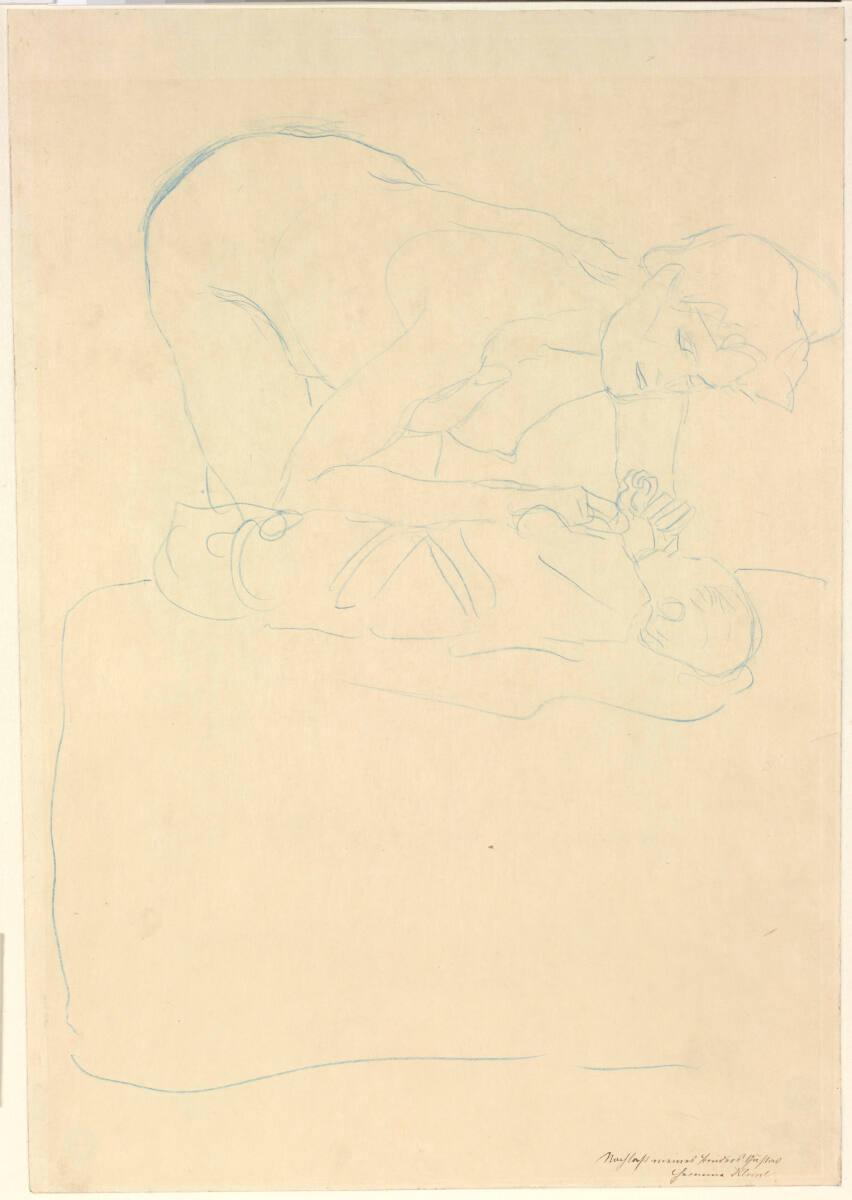 Gustav Klimt, Mutter und Kind, Inv. Nr.: 22496