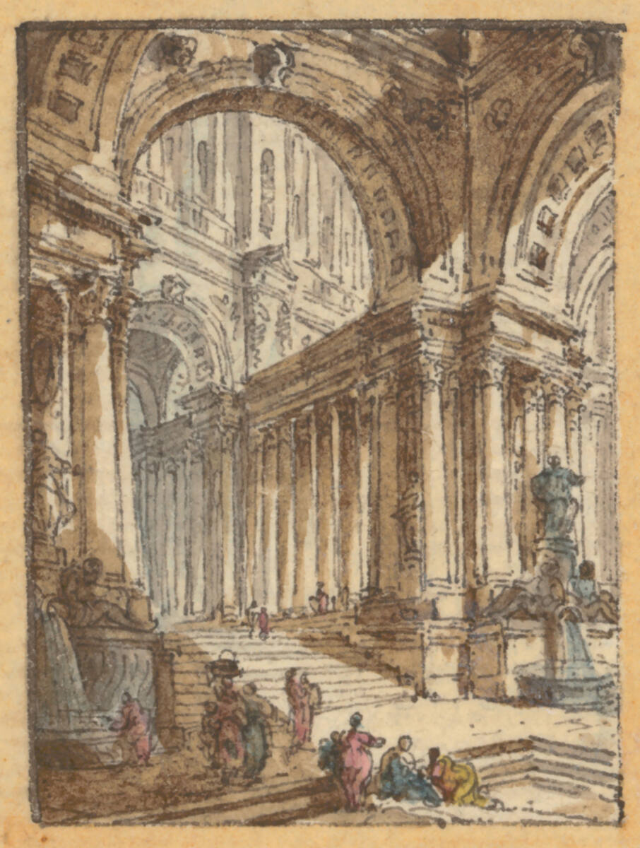 Treppenhalle, Jean-Michel Moreau