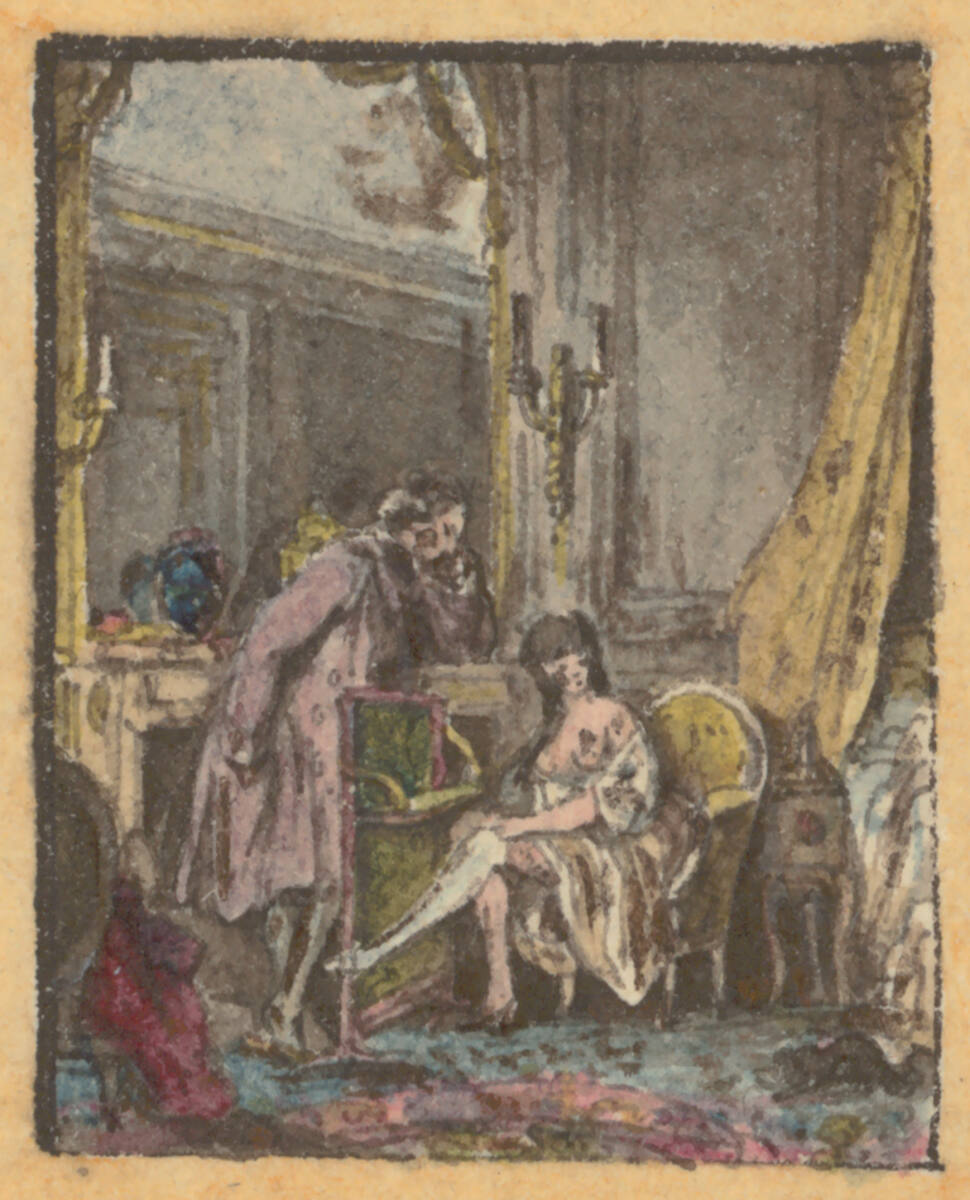 Toilette, Jean-Michel Moreau