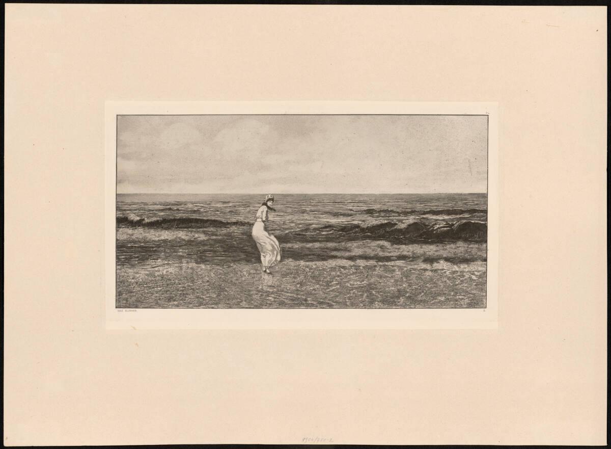 Max Klinger, Am Meer (Opus IV, Blatt 2), Inv. Nr.: DG1906/788/2