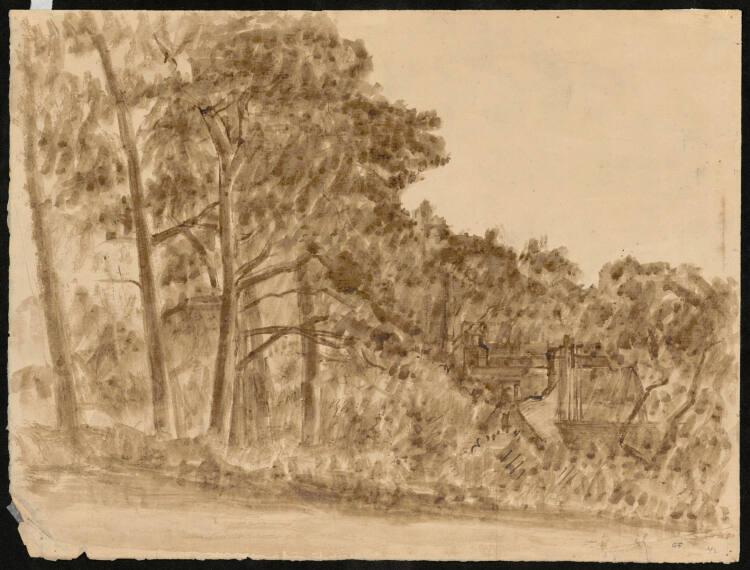 Gerhart Frankl, Trees in Bucklebury, Berkshire, Inv. Nr.: 47414/18