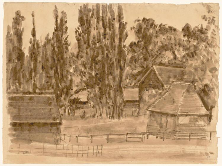Gerhart Frankl, Farmhouses in Bucklebury - Berkshire, Inv. Nr.: 47414/20