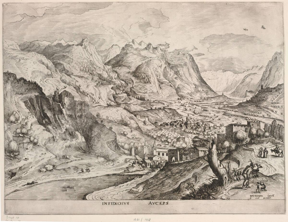Insidiosus Auceps (Der hinterlistige Vogelfänger), Inv. Nr.: DG1961/1438
