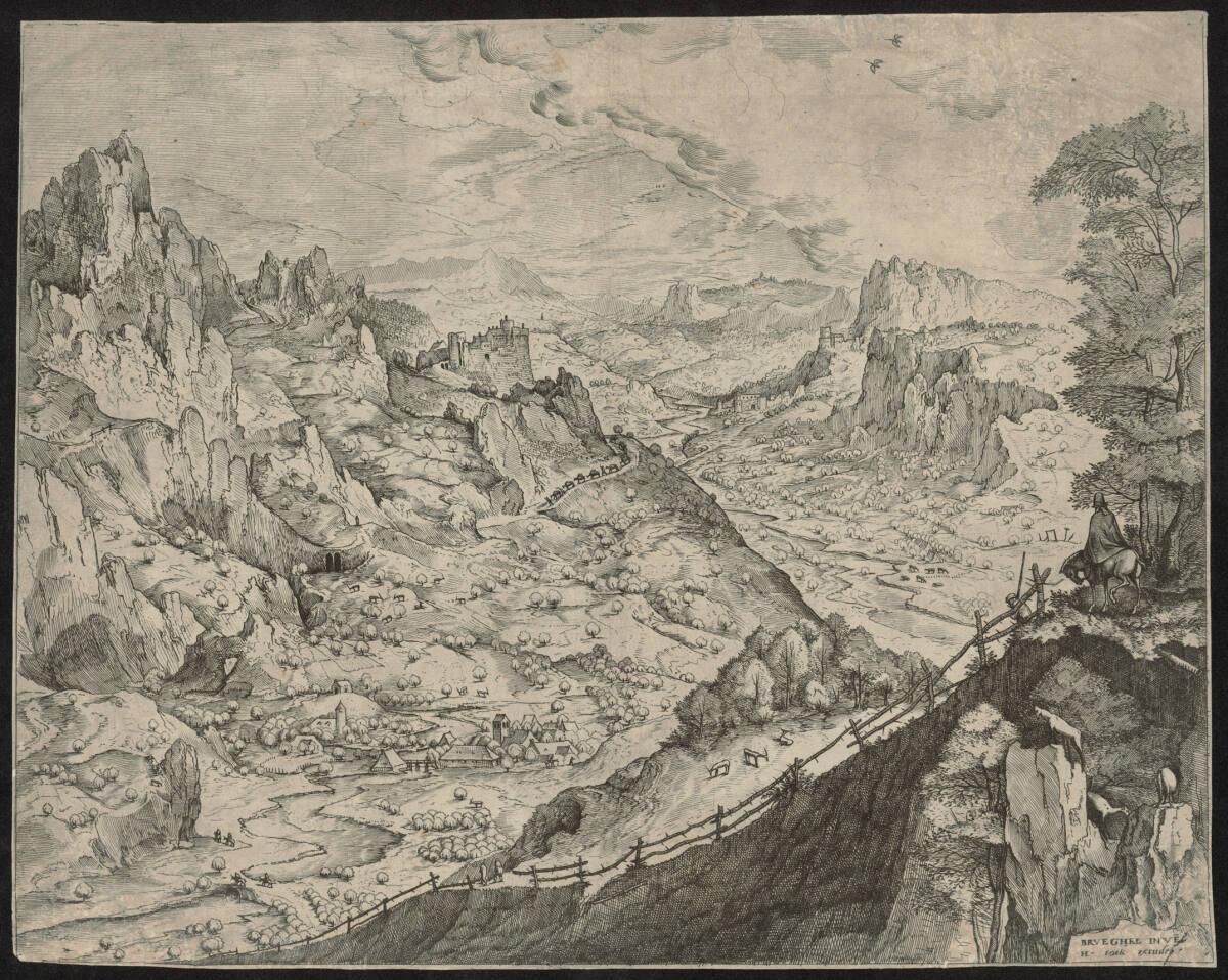 Die große Alpenlandschaft, Inv. Nr.: DG1961/1442