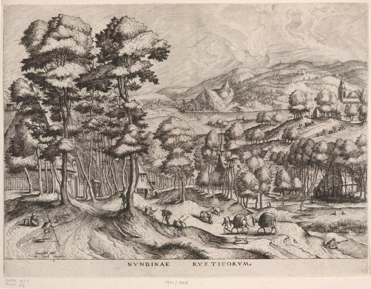 Nundinae Rusticorum (Ländlicher Handelsverkehr), Inv. Nr.: DG1961/1440