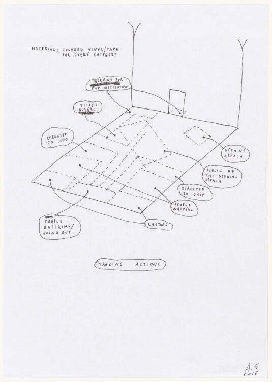 Aldo Giannotti, Tracing Actions, Inv. Nr.: 47449
