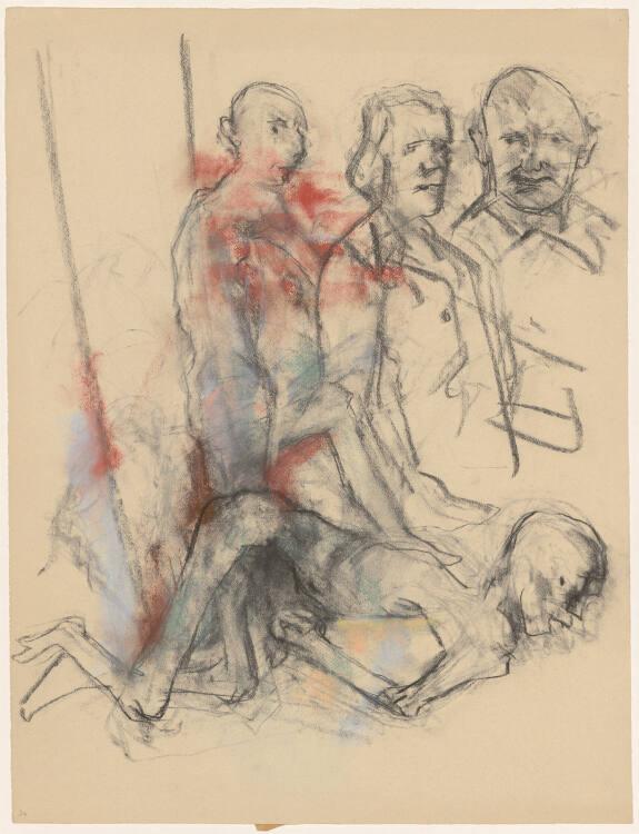Gerhart Frankl, Aufseher und Opfer - Guard and Victim, Inv. Nr.: 47414/48