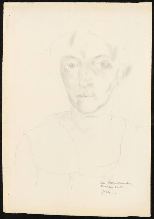 Gerhart Frankl, Portrait of his Mother, Inv. Nr.: 47414/138