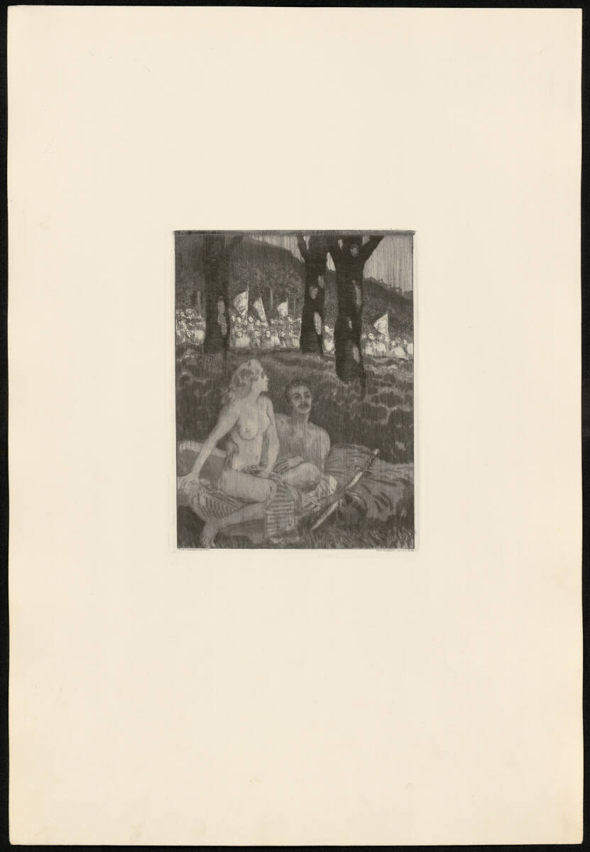 Zelt (Rad. Opus XIV) II. Teil: Waldnacht, Giesecke&Devrient,Leipzig,Berlin, 1912–1915