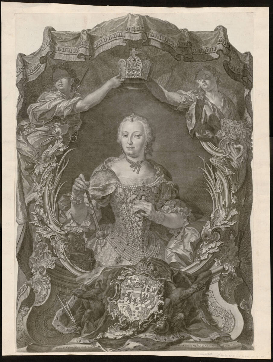 Maria Theresia mit der Reichskrone, PhilippAndreasKilian
