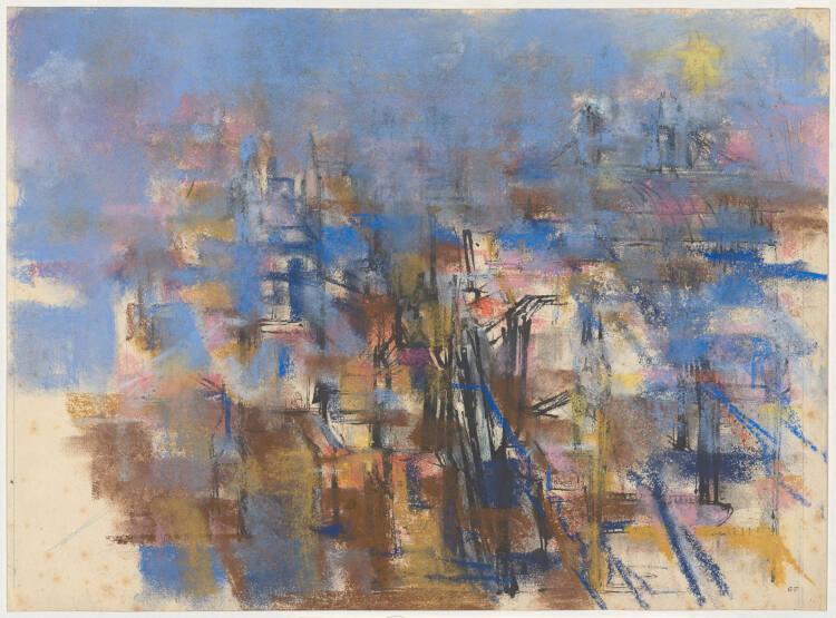 Gerhart Frankl, London Ansicht, Frühling - View of London, Spring, Inv. Nr.: 47414/84