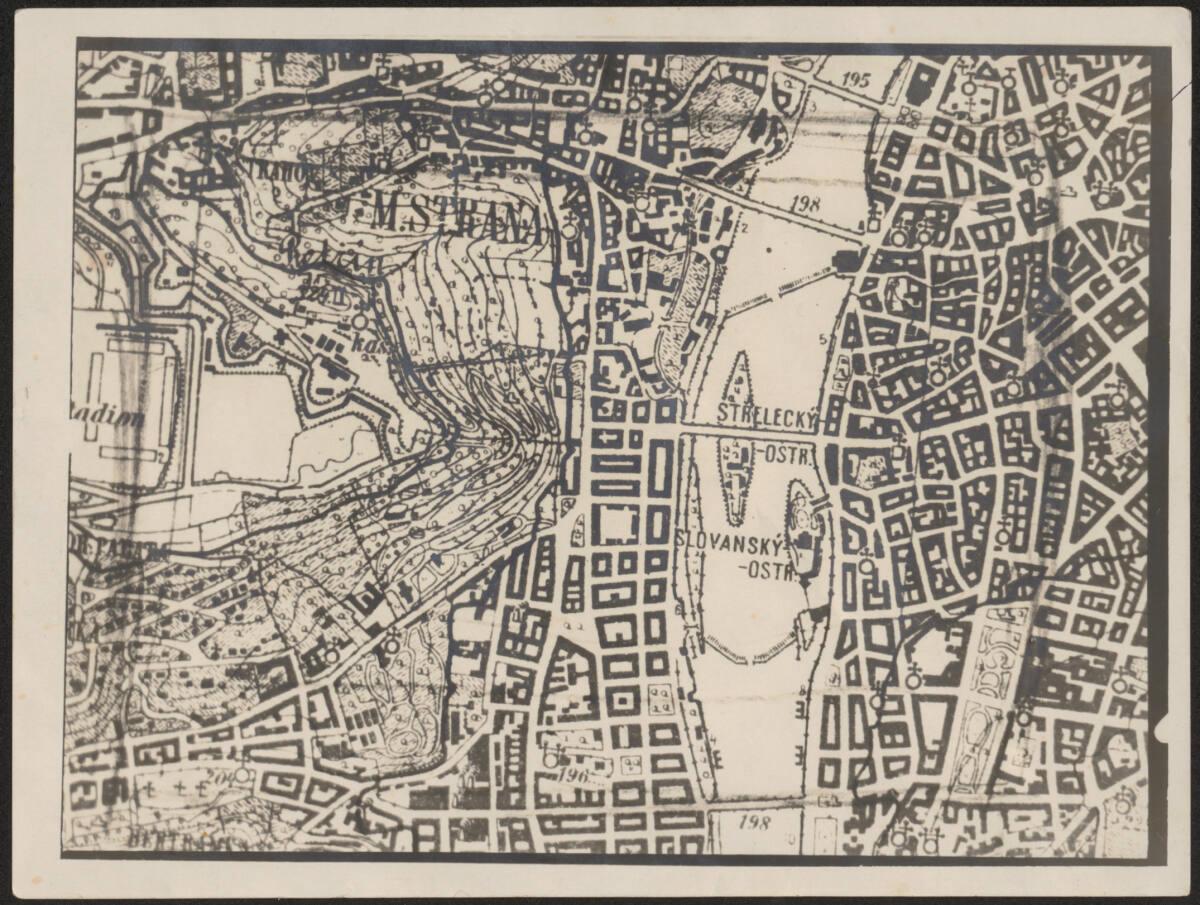 Plan zur Verbauung des Barandoff in Prag, Inv. Nr.: ALA2685