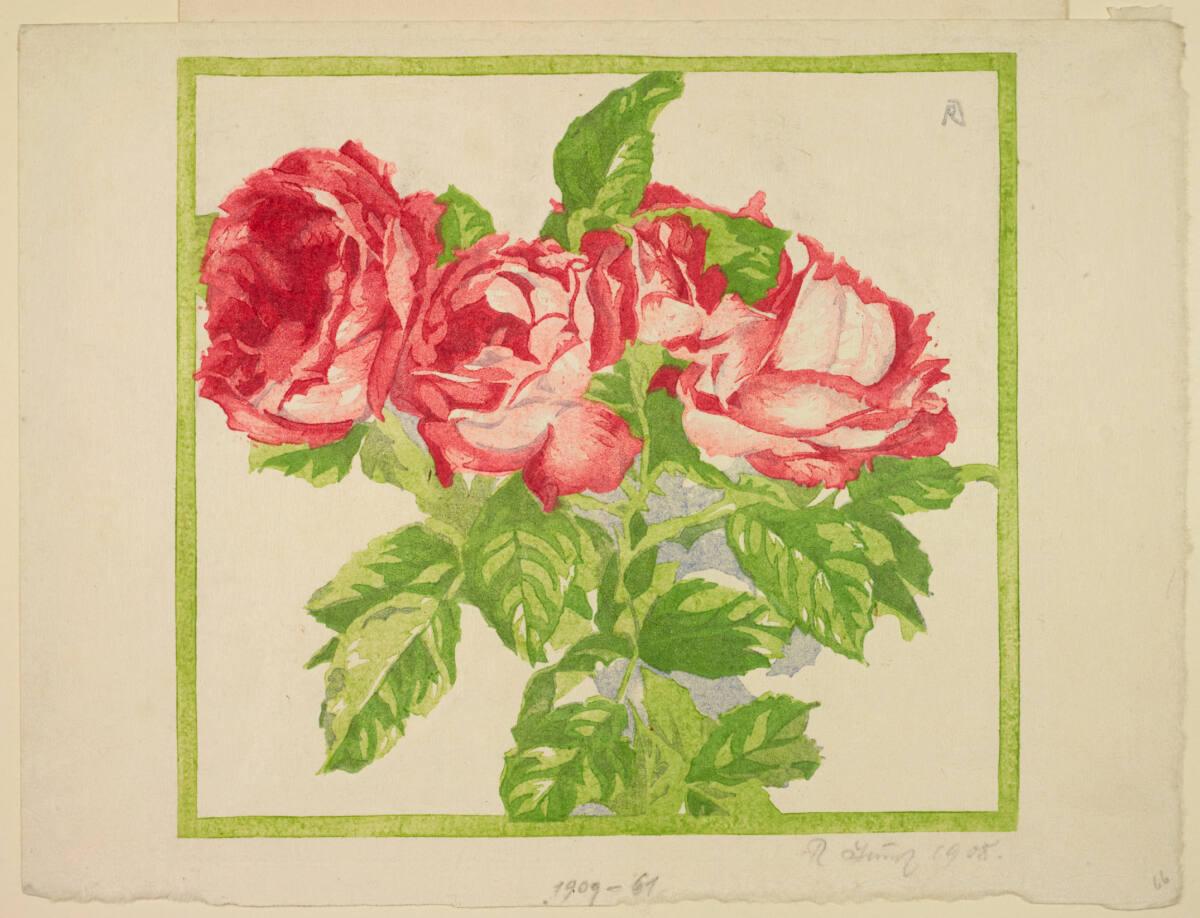 Rudolf Junk, Rosen, Inv. Nr.: DG1909/61
