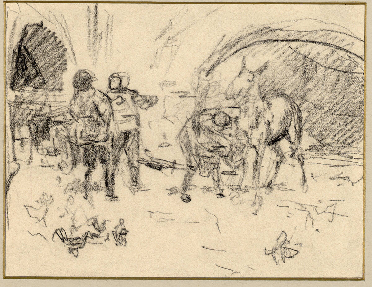 Illustration zu Gil Blas, August von Pettenkofen