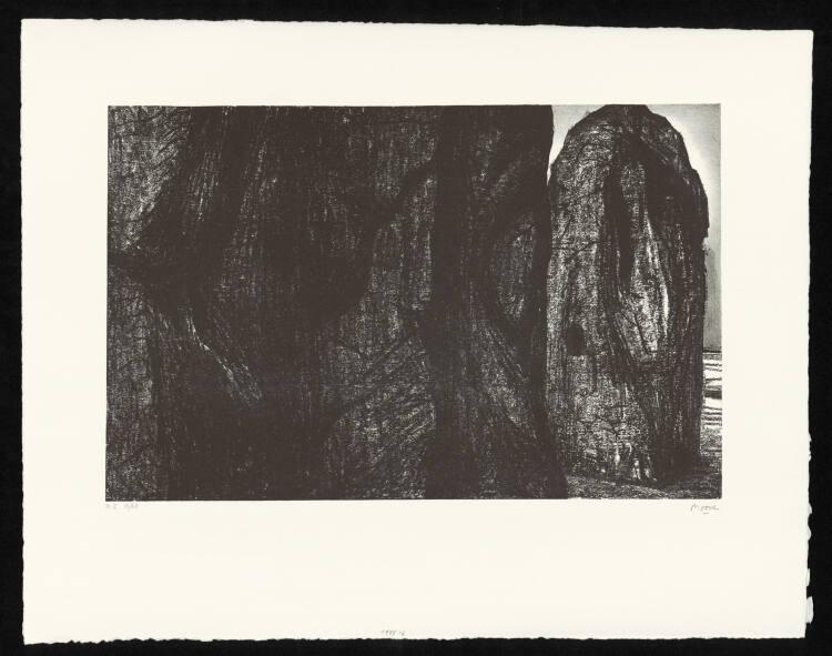 Henry Moore, Stonehenge V; Hacked Stone, Inv. Nr.: DG1975/6