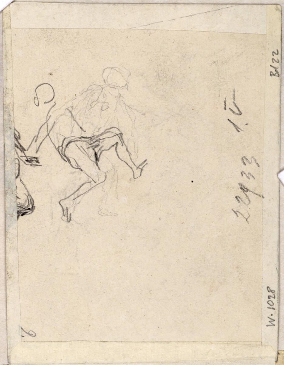 August Xaver Karl von Pettenkofen, Illustration zu Gil Blas, Inv. Nr.: 22933v