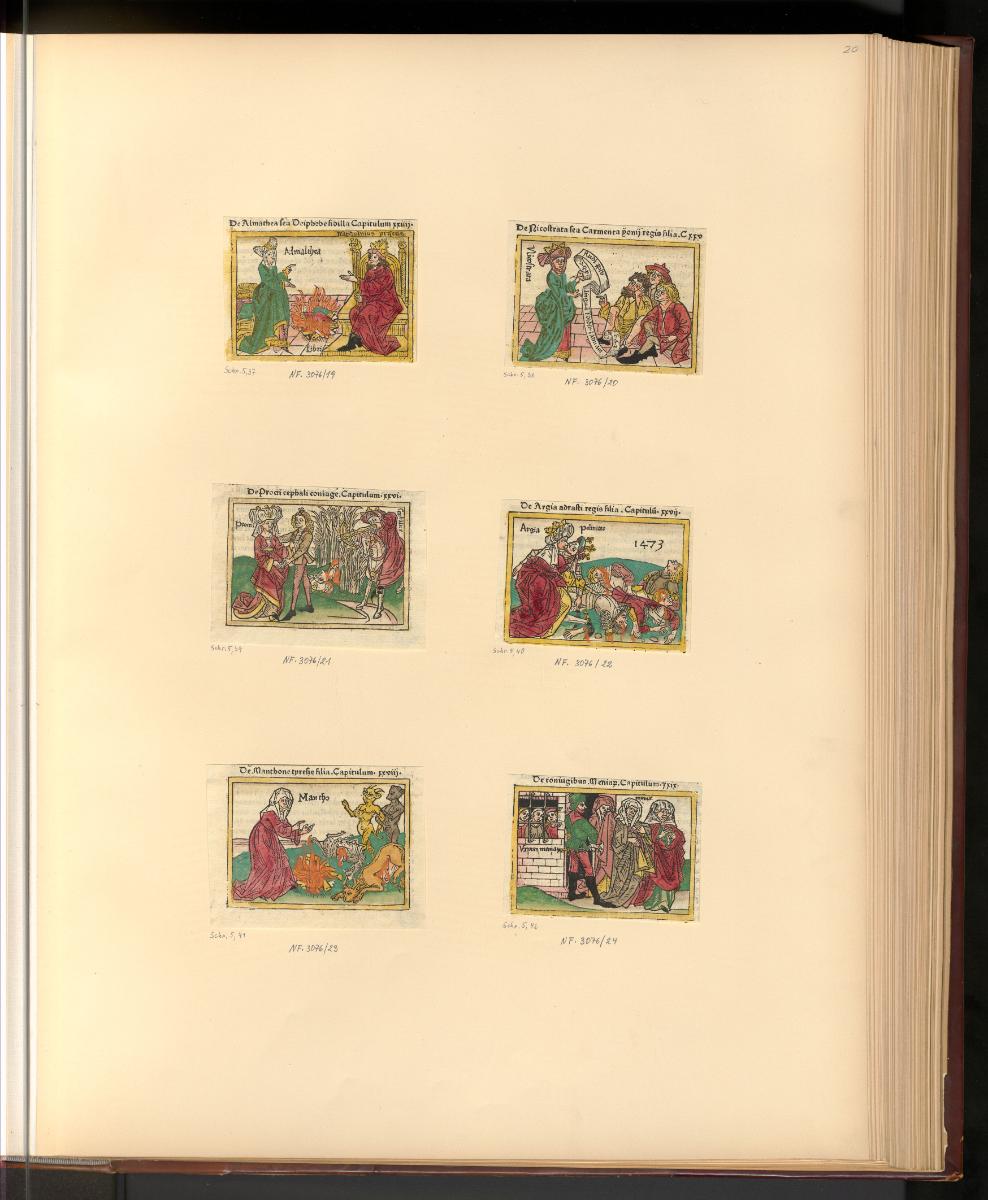 Frühe deutsche Holzschnitte, Boccaccio, Giovanni: De mulieribus claris (Buchillustration), Inv.…