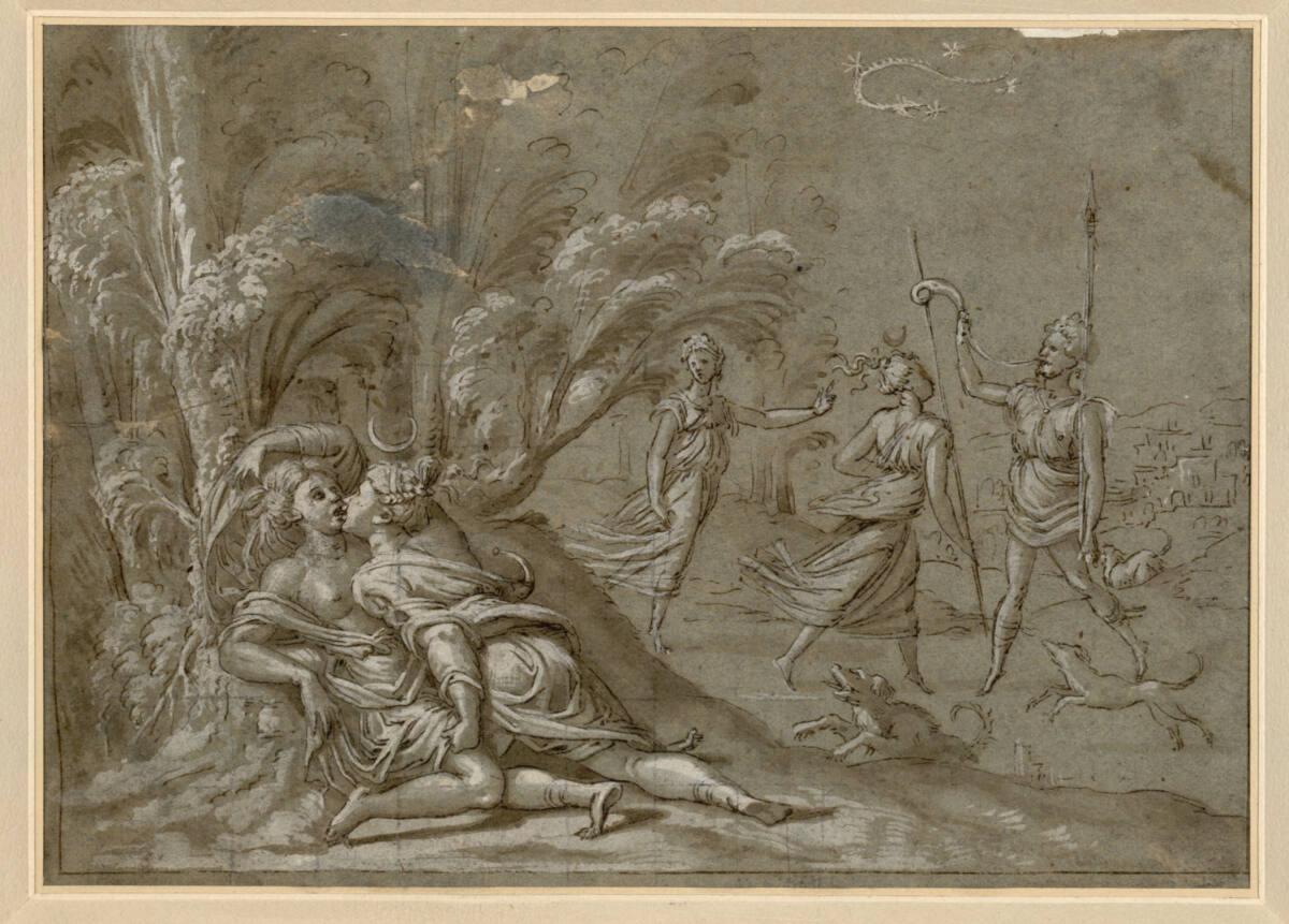 Jupiter und Callisto, Inv. Nr.: 22980