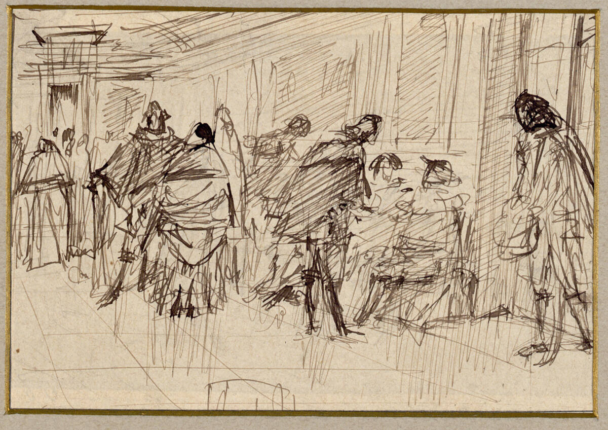 Illustration zu Gil Blas, August von Pettenkofen
