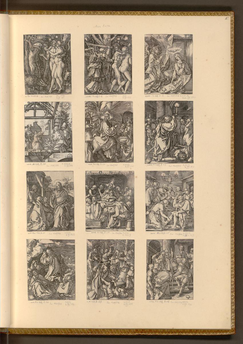 Kopien nach Holzschnitten von Albrecht Dürer, Die kleine Holzschnittpassion, Inv. Nr.: Deutsch …