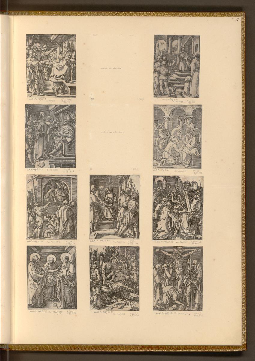 Kopien nach Holzschnitten von Albrecht Dürer, Die kleine Holzschnittpassion, Inv. Nr.: Deutsch …