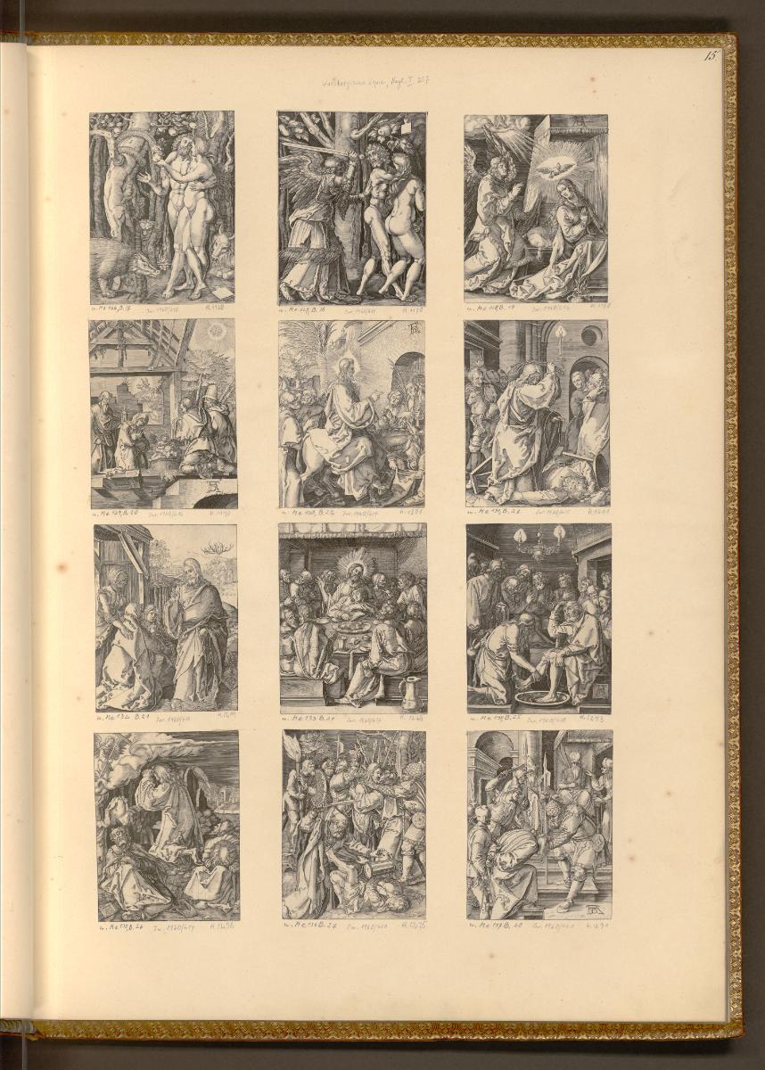 Kopien nach Holzschnitten von Albrecht Dürer, Die kleine Holzschnittpassion (Waesbergische Kopi…