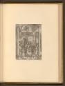 Kopien nach Holzschnitten von Albrecht Dürer, Das Marienleben: Mariens Verehrung, Inv. Nr.: Deu…