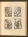 Kopien nach Holzschnitten von Albrecht Dürer, Die heiligen Einsiedler Antonius und Paulus; Joha…