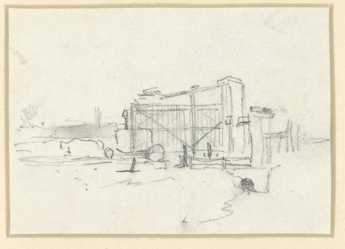 Gittertor, August von Pettenkofen