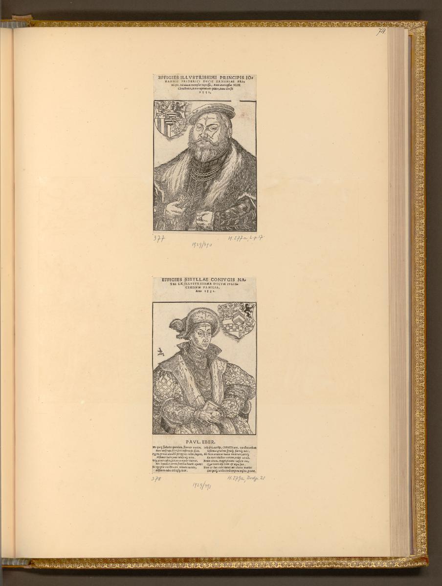 Lucas Cranach d. Ä., Lucas Cranach d. J., Holzschnitte von und nach Lucas Cranach d. Ä., Johann…