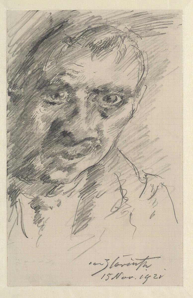 Lovis Corinth, Selbstbildnis, Inv. Nr.: 23132