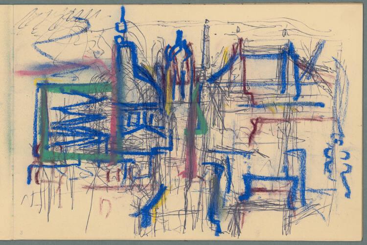 Gerhart Frankl, Sketchbook "London" (I): Skizze London, Inv. Nr.: 47415/4/3