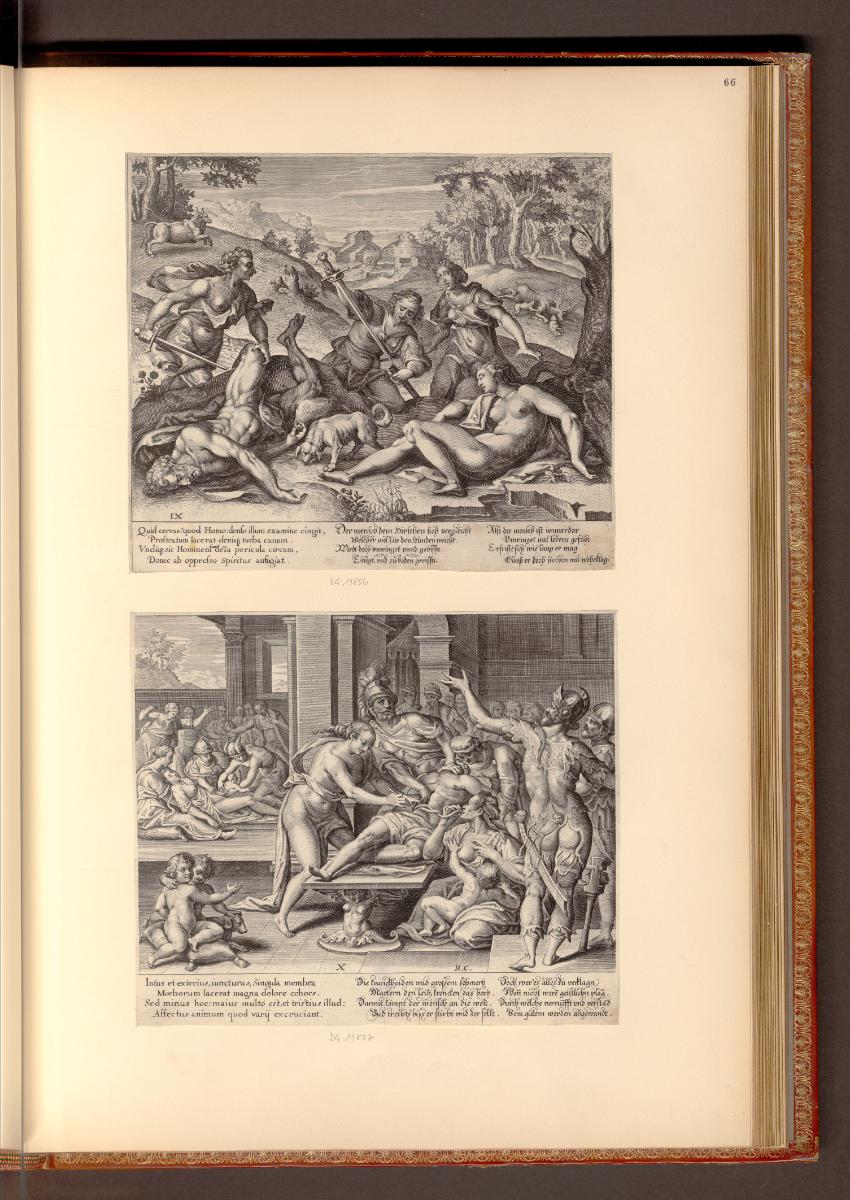 Druckgrafiken der Familien Custos und Kilian, Illustrationen zu Nimbus calamitatum humani gener…