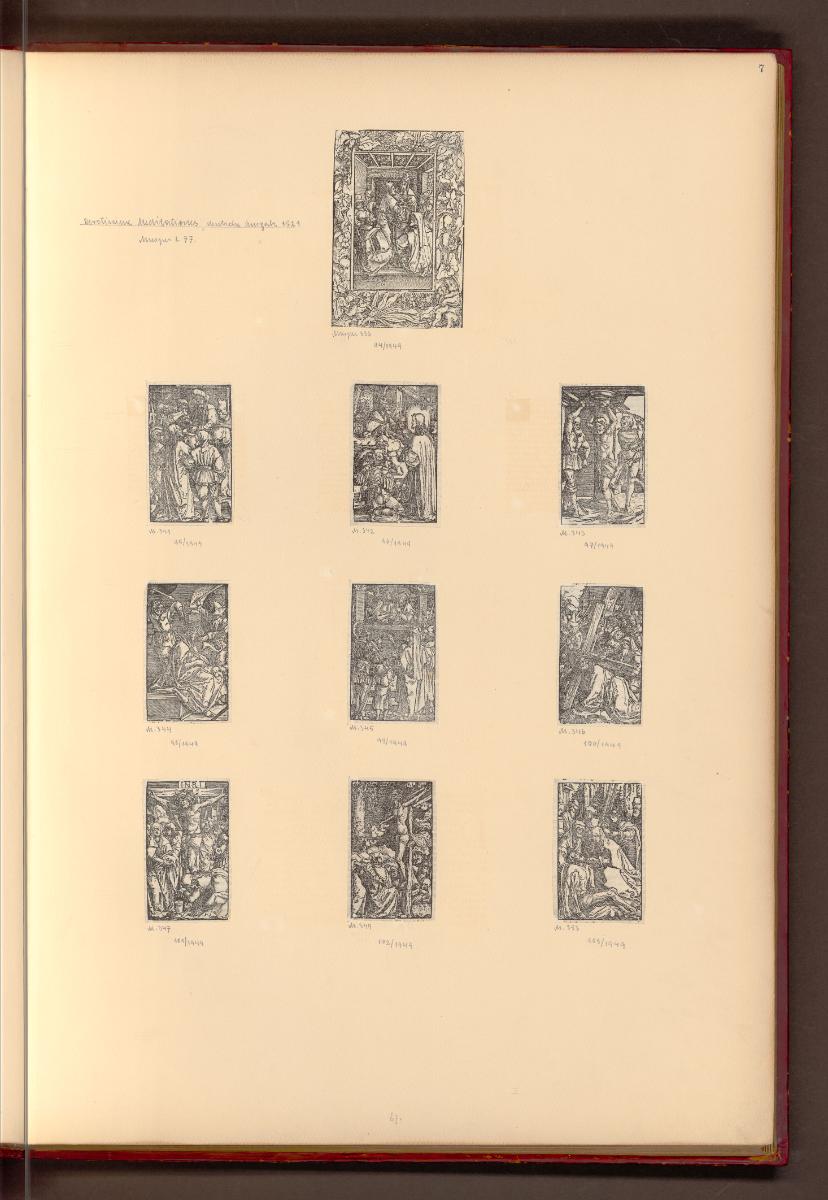 Holzschnitte von Hans Weidlitz, Devotissime Meditationes, Inv. Nr.: Deutsch nach Sektionen I/19…