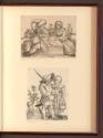 Holzschnitte von Hans Weidlitz, Der Trinker und sein Weib; Bauernpaar, Inv. Nr.: Deutsch nach S…