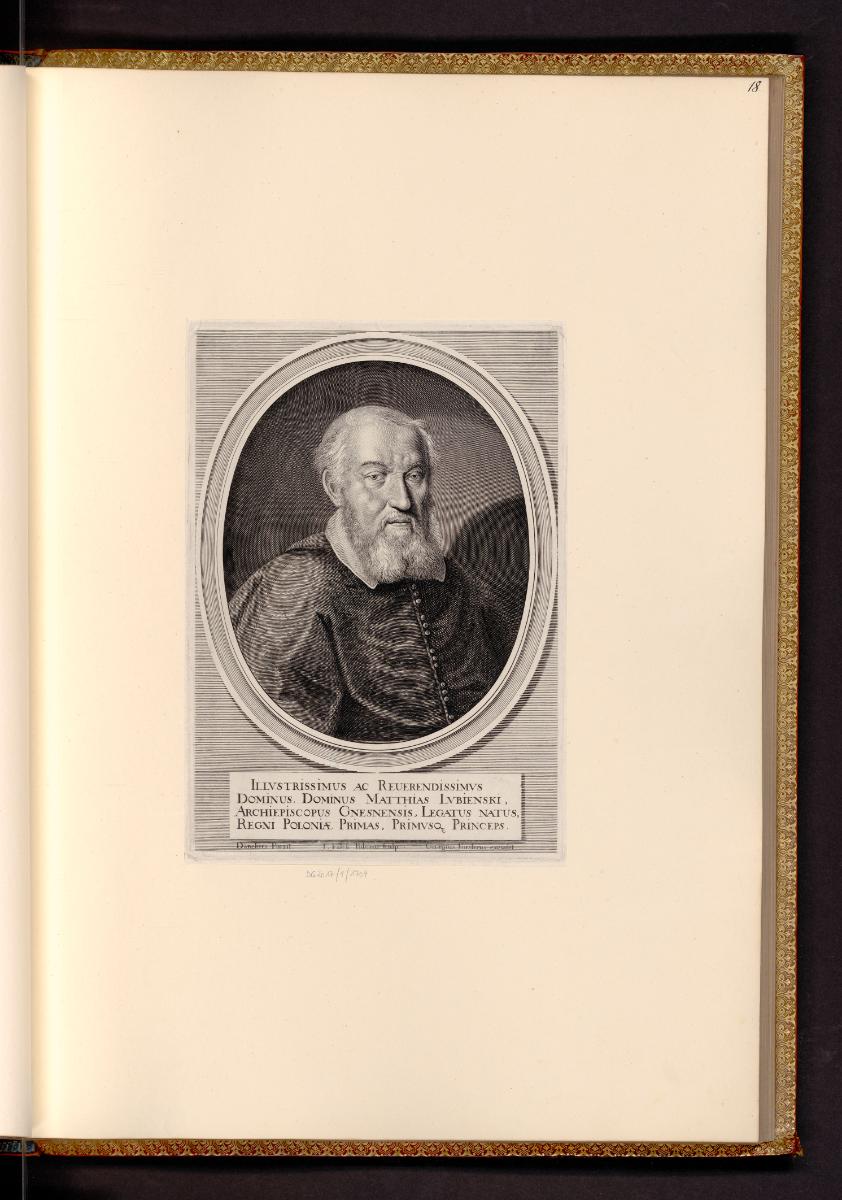 Druckgrafiken von Jeremias Falck, Maciej Łubieński, Inv. Nr.: Deutsch nach Sektionen I/32, D/I/…