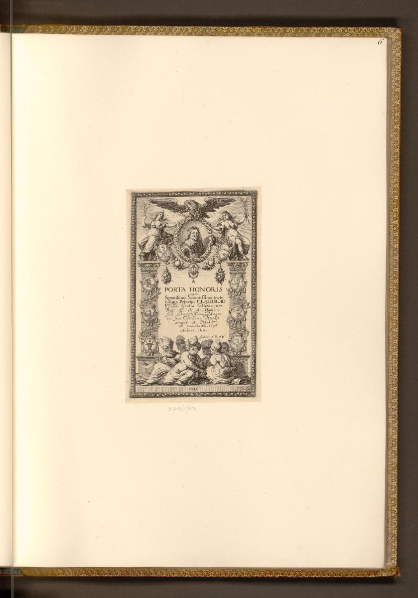 Druckgrafiken von Jeremias Falck, Porta Honoris, Inv. Nr.: Deutsch nach Sektionen I/32, D/I/32/…