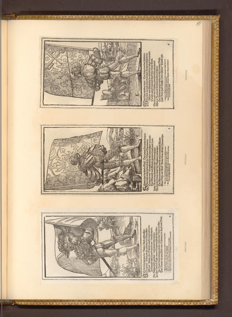 Schweizer Holzschnitte des 16. Jahrhunderts, Fähnriche Schweizer Kantone, Inv. Nr.: Deutsch nac…