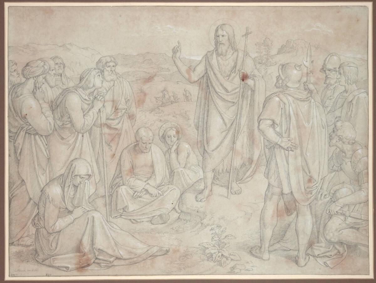 Josef von Führich, Die Bergpredigt, Inv. Nr.: 23216