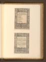 Holzschnitte von und nach Hans Holbein d. J. und Ambrosius Holbein, Titelblatt: Das Hofleben, n…