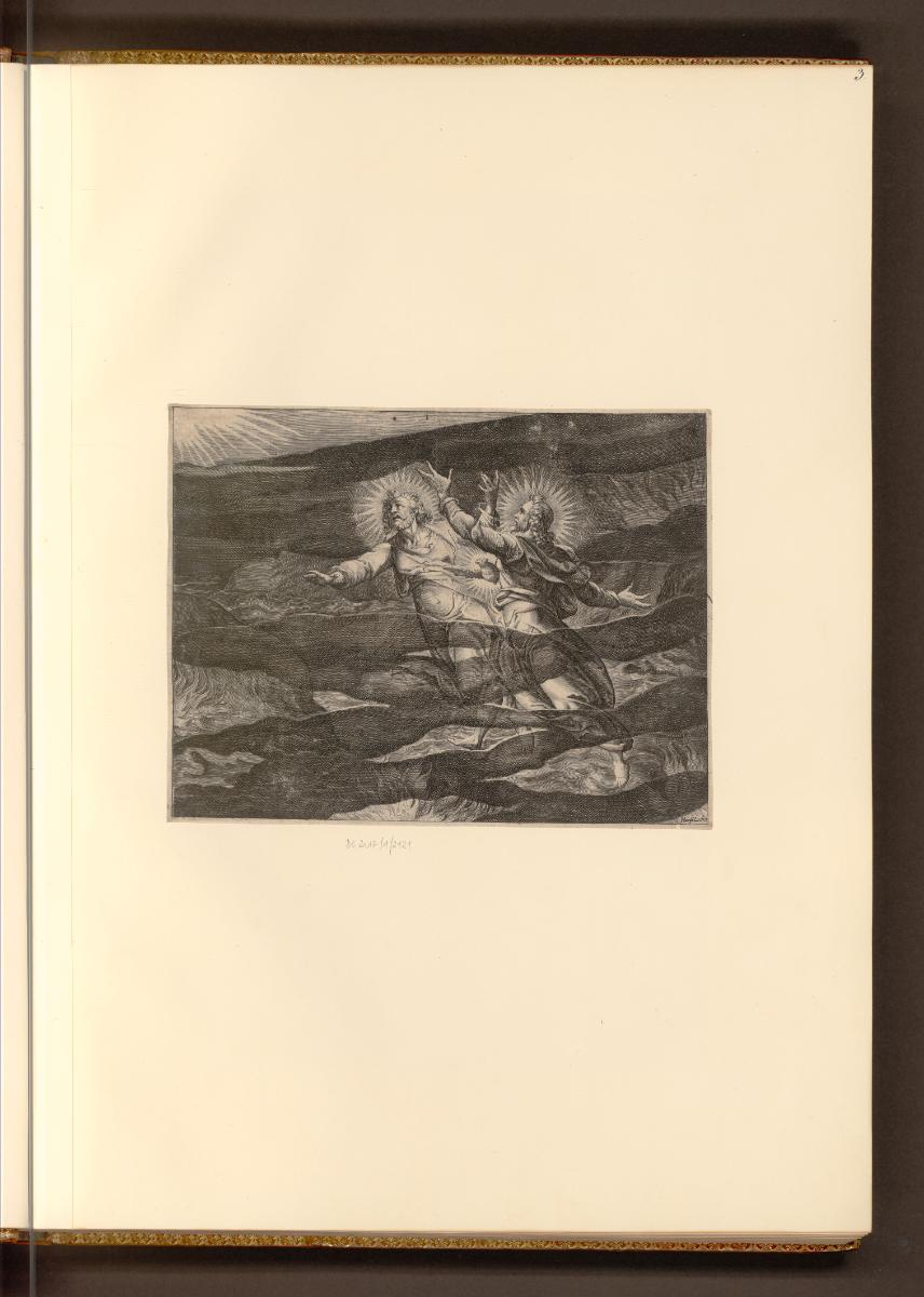 Deutsche Druckgrafiken des 16. und 17. Jahrhunderts, Die Trinität und das Chaos, Inv. Nr.: Deut…