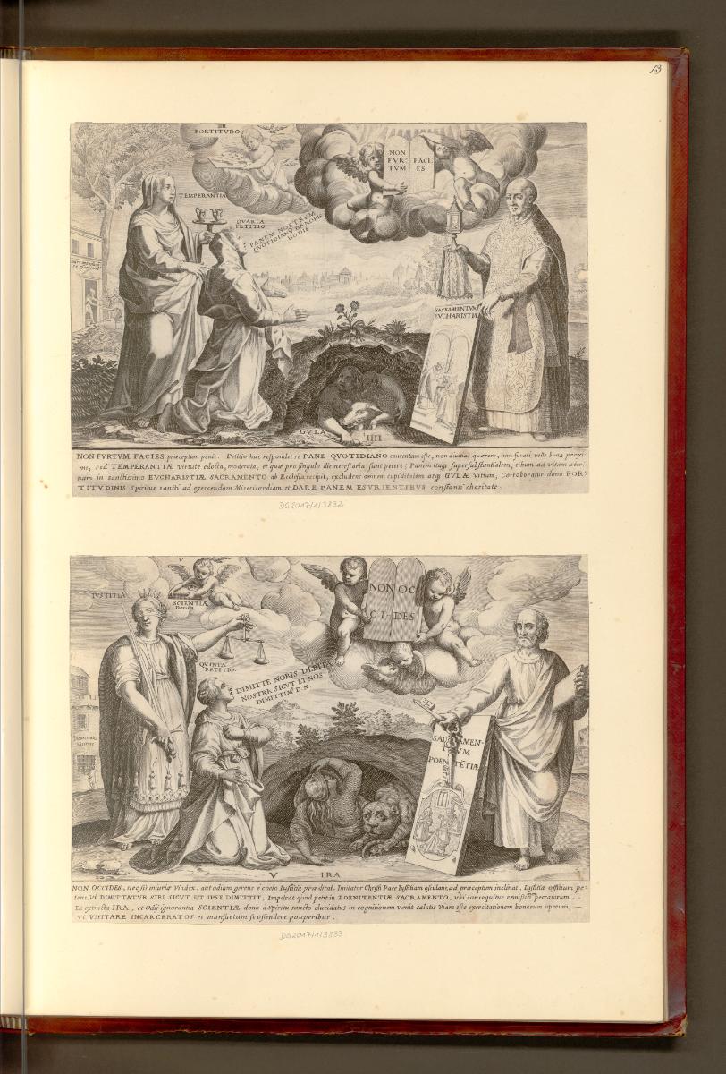 Druckgrafiken von Matthäus Greuter und Peter Isselburg, Allegorien, Inv. Nr.: Deutsch nach Sekt…