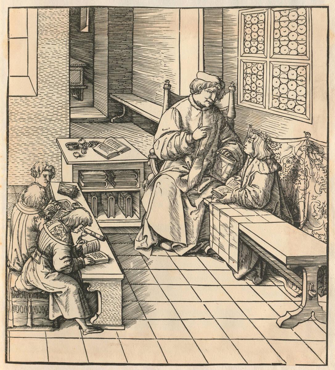 Leonhard Beck, Weißkunig: Die Belehrung und Unterweisung des jungen weißen Königs, Inv. Nr.: DG…