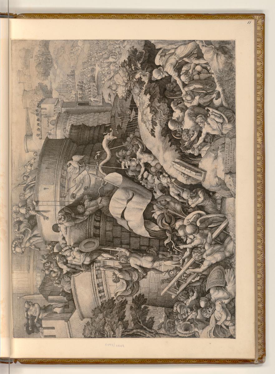 Druckgrafiken von Georg Pencz und Heinrich Aldegrever, Die Einnahme von Karthago, Inv. Nr.: Deu…