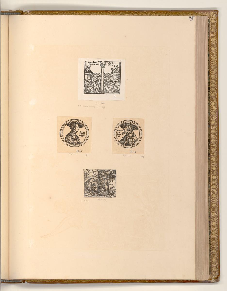 Druckgrafiken von Georg Pencz und Heinrich Aldegrever, Diverse Darstellungen, Inv. Nr.: Deutsch…