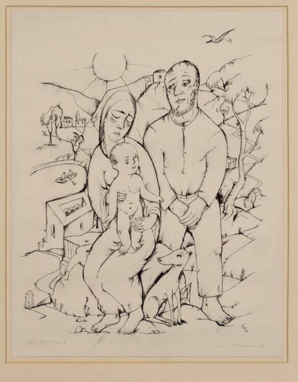 Carry Hauser, Heilige Familie, Inv. Nr.: 23312