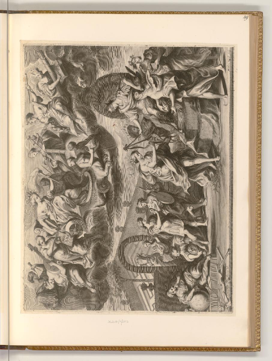 Druckgrafiken von Melchior und Mathäus Küsel, Allegorische Darstellung, Inv. Nr.: Deutsch nach …