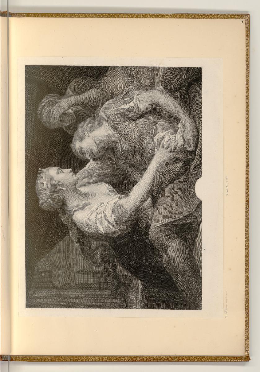 Druckgrafiken von Johann Georg Wille, La mort de Marc Antoine, Inv. Nr.: Deutsch nach Sektionen…